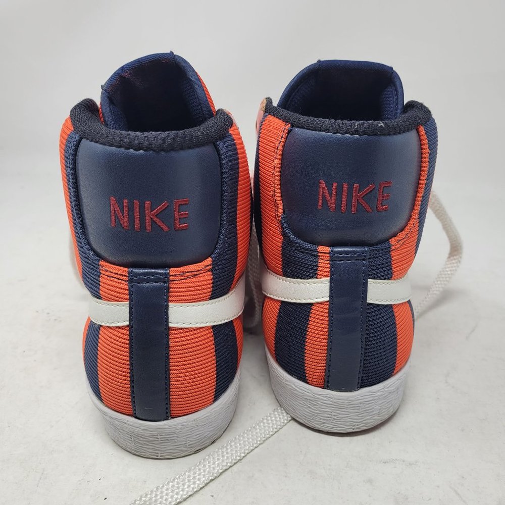 Nike Blazer SP LE Mid High Team Orange Obsidian Navy BLue 379416-811 Aub… - Picture 6 of 16